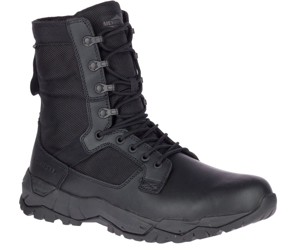 Merrell Boots Black - MQC Patrol Waterproof - Womens 34SERWVMI